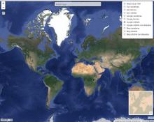 Mapa del mundo OSM, Google, Esri, Bing, Yandex y Waze