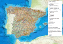 Spain cartography